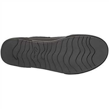 Botines De Hombre Clarks Bowman En Piel Negra Black Leather