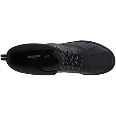 Botines De Hombre Clarks Bowman En Piel Negra Black Leather