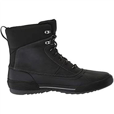 Botines De Hombre Clarks Bowman En Piel Negra Black Leather