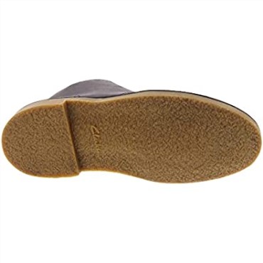 Bota Chukka Clarks Bushacre 3 De Cuero Negro Para Hombre
