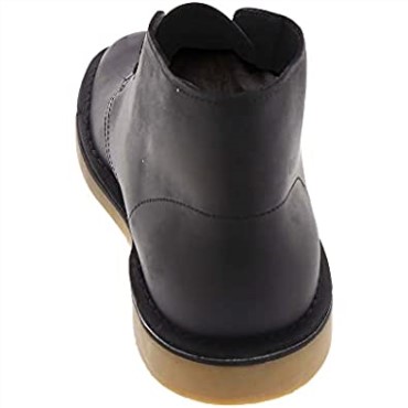 Bota Chukka Clarks Bushacre 3 De Cuero Negro Para Hombre