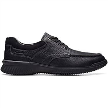 Clarks Donaway Edge Oxford De Cuero Negro Para Hombre