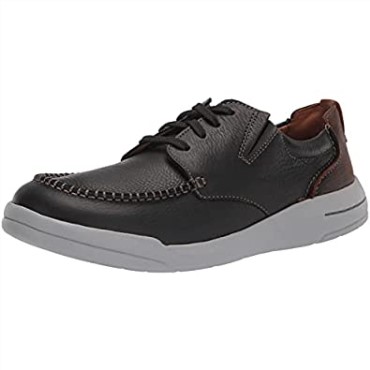 Zapato Náutico Para Hombre Driftway Low De Clarks En Piel Negra