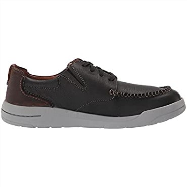 Zapato Náutico Para Hombre Driftway Low De Clarks En Piel Negra