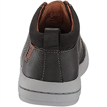Botas Chukka De Cuero Negro Para Hombre Clarks Driftway Mid
