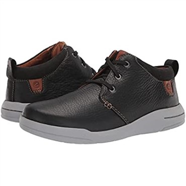 Botas Chukka De Cuero Negro Para Hombre Clarks Driftway Mid