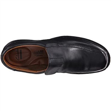Mocasines Hombre Clarks Escalade Step En Piel Negra