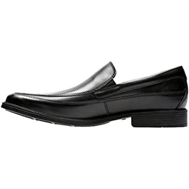 Mocasines De Hombre Clarks Tilden Free De Piel Negra