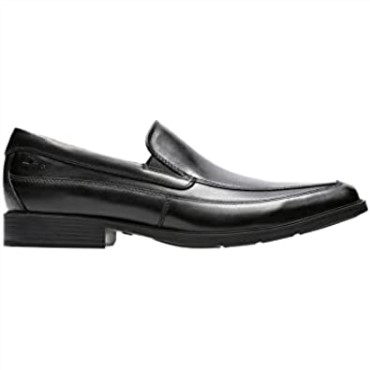 Mocasines De Hombre Clarks Tilden Free De Piel Negra