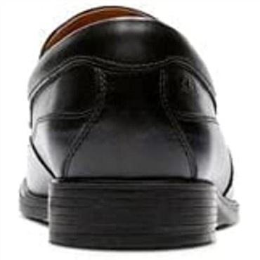 Mocasines De Hombre Clarks Tilden Free De Piel Negra