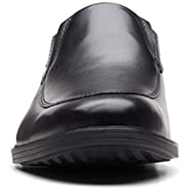 Mocasines Clarks Whiddon Step De Cuero Negro Para Hombre