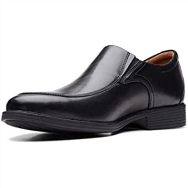 Mocasines Clarks Whiddon Step De Cuero Negro Para Hombre