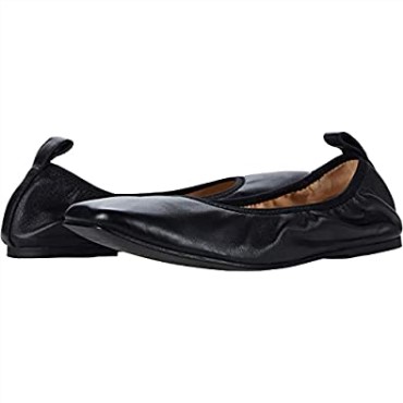 Cuero Negro Clarks Pure Ballet Cuero Azul Pálido