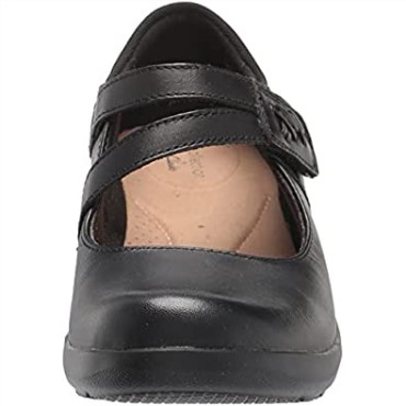 Zapatos Merceditas Mujer Clarks Angie Bell De Piel Negra