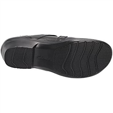 Zapatos Merceditas Mujer Clarks Angie Bell De Piel Negra