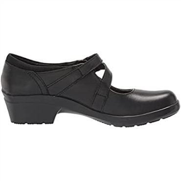 Zapatos Merceditas Mujer Clarks Angie Bell De Piel Negra