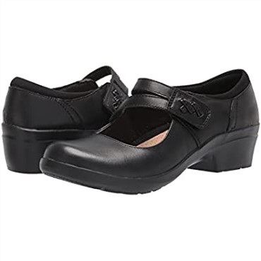 Zapatos Merceditas Mujer Clarks Angie Bell De Piel Negra