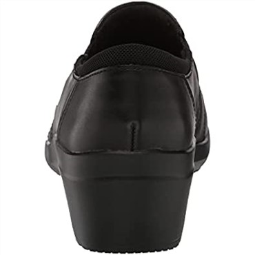 Mocasín Mujer Clarks Estilo Angie En Piel Negra