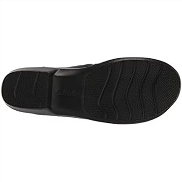 Mocasín Mujer Clarks Estilo Angie En Piel Negra