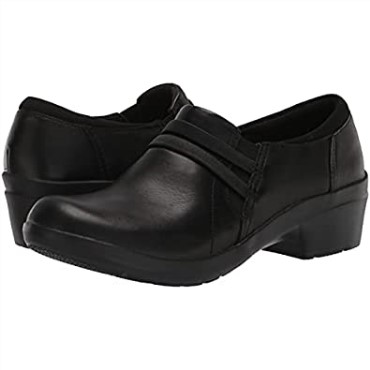 Mocasín Mujer Clarks Estilo Angie En Piel Negra