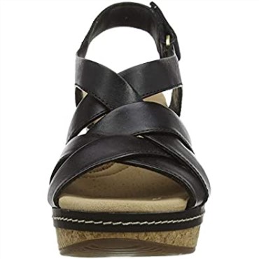 Sandalia De Tacón Clarks Annadel Rayna Mujer En Piel Negra