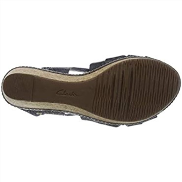 Sandalia De Tacón Clarks Annadel Rayna Mujer En Piel Negra
