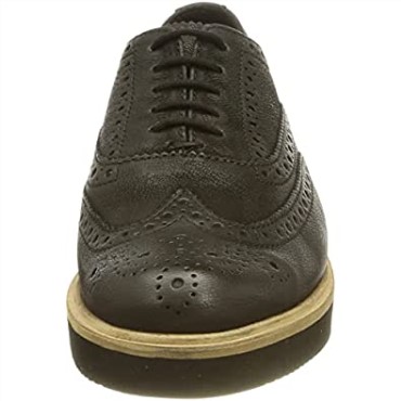 Zapatos Merceditas Mujer Clarks Baille Brogue En Piel Negra