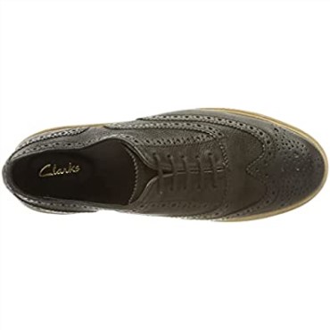 Zapatos Merceditas Mujer Clarks Baille Brogue En Piel Negra