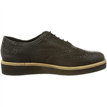 Zapatos Merceditas Mujer Clarks Baille Brogue En Piel Negra