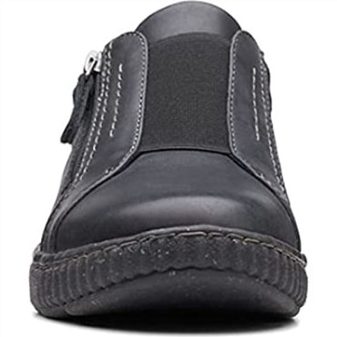Zapatos Clarks Caroline Cove De Cuero Negro Para Mujer
