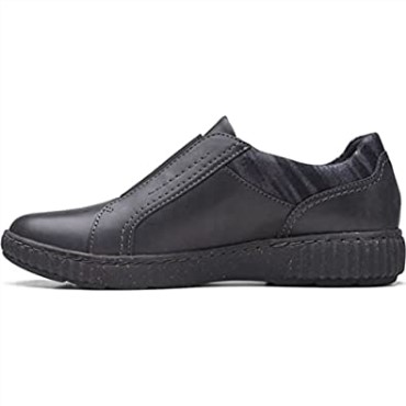 Zapatos Clarks Caroline Cove De Cuero Negro Para Mujer