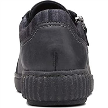 Zapatos Clarks Caroline Cove De Cuero Negro Para Mujer
