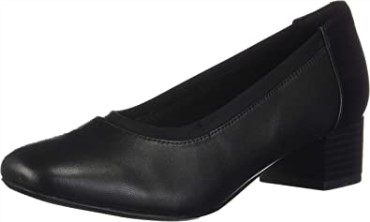 Zapatos De Tacón De Mujer Chartli Fame De Clarks En Piel Negra