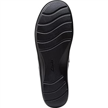 Botines Clarks Cora Blossom Para Mujer En Piel Negra
