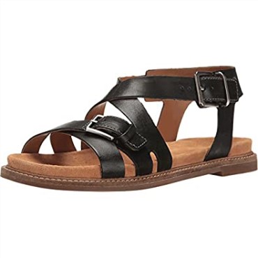 Plataforma Corsio Bambi Mujer Clarks Piel Negra