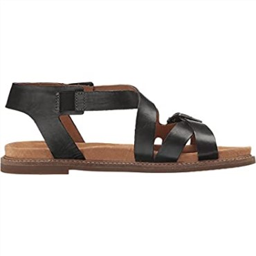 Plataforma Corsio Bambi Mujer Clarks Piel Negra
