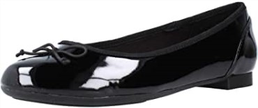 Bailarinas Mujer Clarks Couture Bloom En Piel Negra