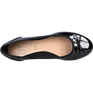 Bailarinas Mujer Clarks Couture Bloom En Piel Negra