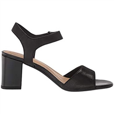 Sandalia De Tacón Mujer Clarks Deva Alice En Piel Negra