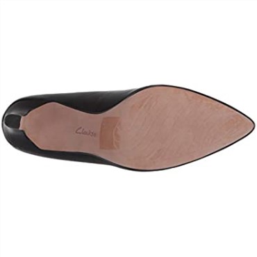 Zapato De Vestir Mujer Clarks Illeana Tulip En Piel Negra