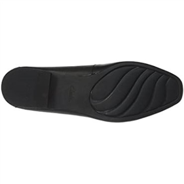 Mocasines Mujer Clarks Juliet Lora En Piel Negra