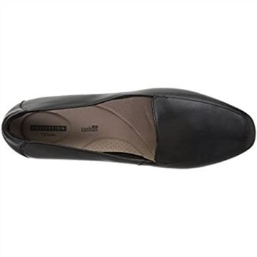 Mocasines Mujer Clarks Juliet Lora En Piel Negra