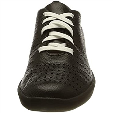 Sneaker Mujer Clarks Kayleigh Aster De Piel Negra