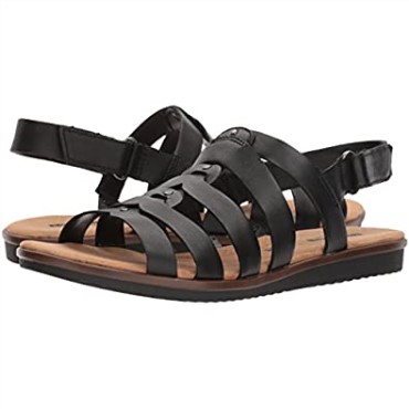 Sandalia Mujer Clarks Kele Jasmine En Piel Negra