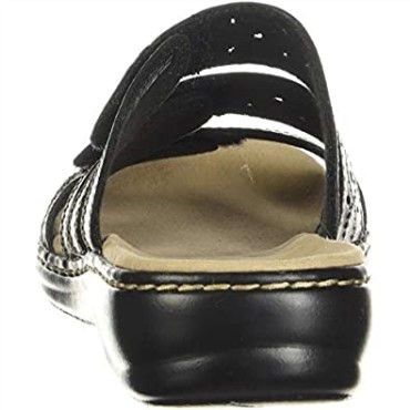 Sandalia Mujer Clarks Leisa Cactus En Piel Negra