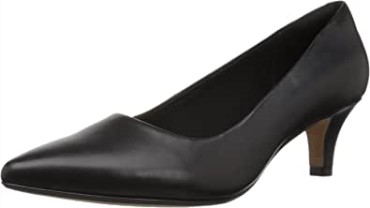 Zapato De Salón Clarks Linvale Jerica Mujer En Piel Negra
