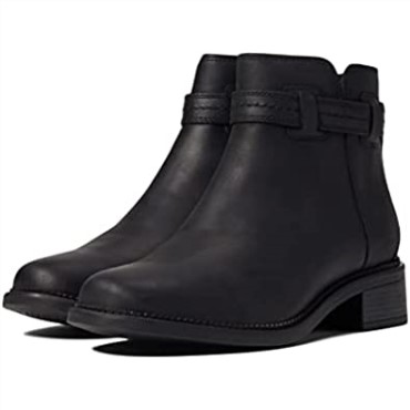 Botines Mujer Clarks Maye Easy En Piel Negra