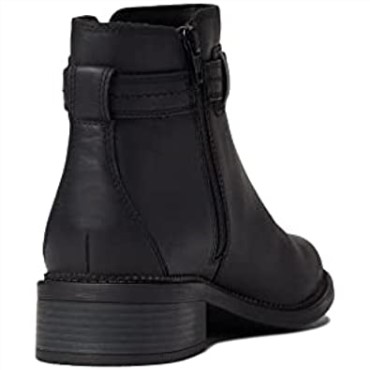 Botines Mujer Clarks Maye Easy En Piel Negra