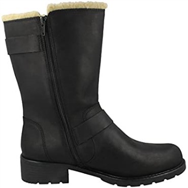 Bota Mujer Clarks Orinoco Art En Piel Negra