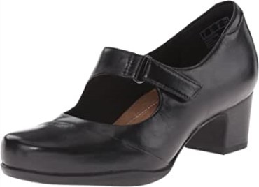 Zapato De Salón Rosalyn Wren Dress De Mujer Clarks En Piel Negra